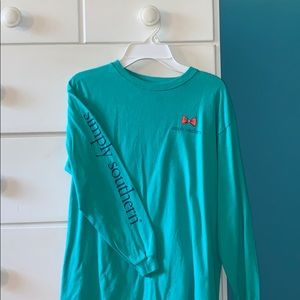 Simply southern hello fall long sleeve shirt